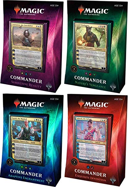 Commander Deck 2018 Set of 4